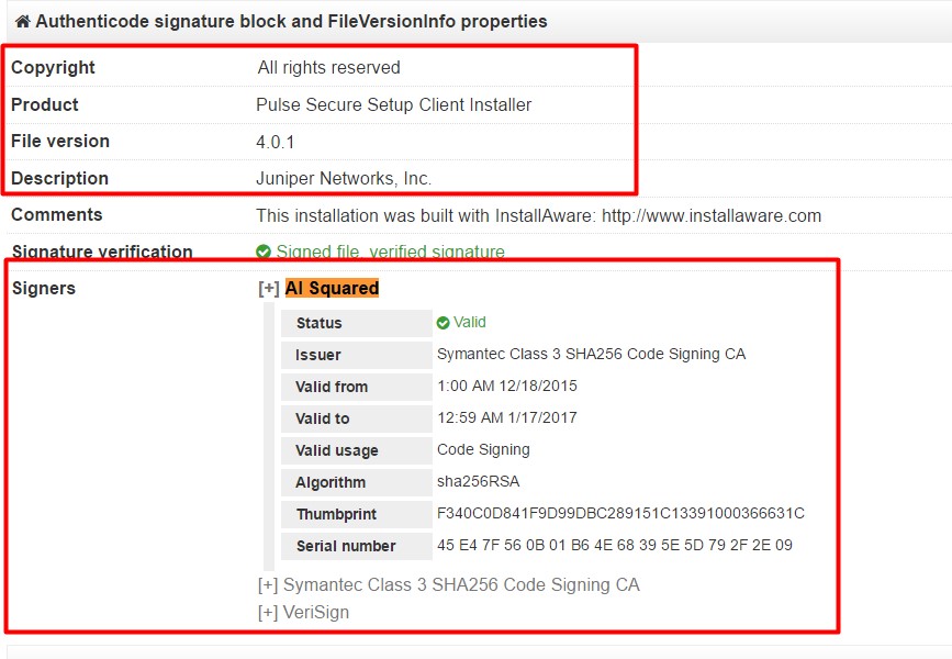 Symantec Class 3 Sha256 Code Signing Ca Várias Classes